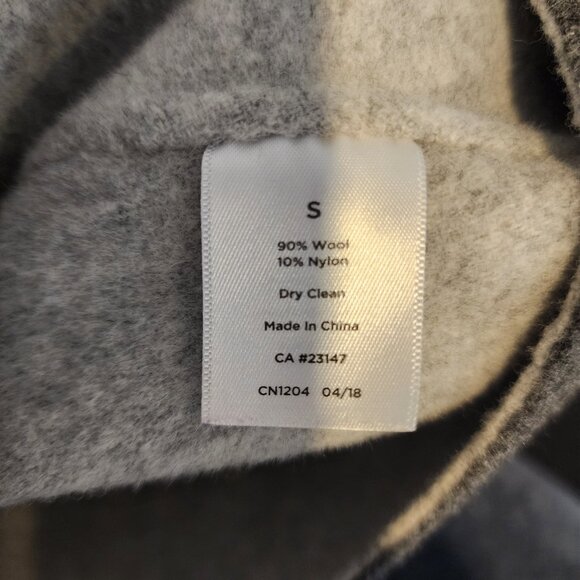 Talbots Double-Faced Wool Open Jacket, Size S, Like New - Picture 6 of 6